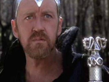 Nicol Williamson in "Excalibur"