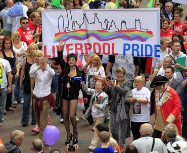 Liverpool Pride March - Credit Jeb Smith