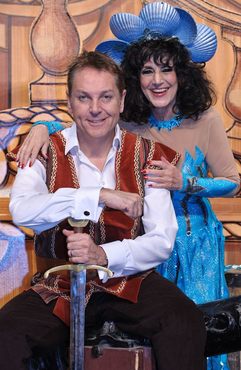 Brian Conley and Lesley Joseph