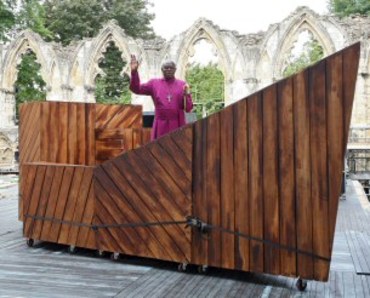 The Archbishop of York, Dr John Sentamu, on Noah's Ark